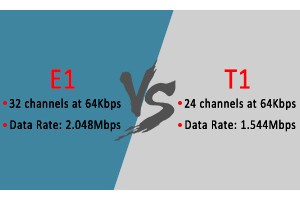 Đường dây E1, T1 là gì? Sự khác biệt giữa E1 và T1